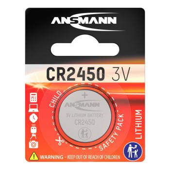 ANSMANN® Lithium Knopfzelle CR2450